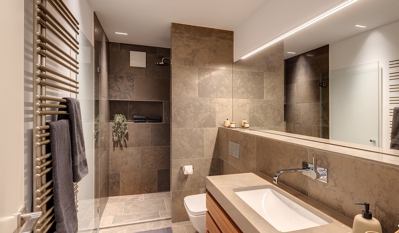 フラット 部屋数 3 部屋 | 70046 | Luxuriöses Gäste-Bad...