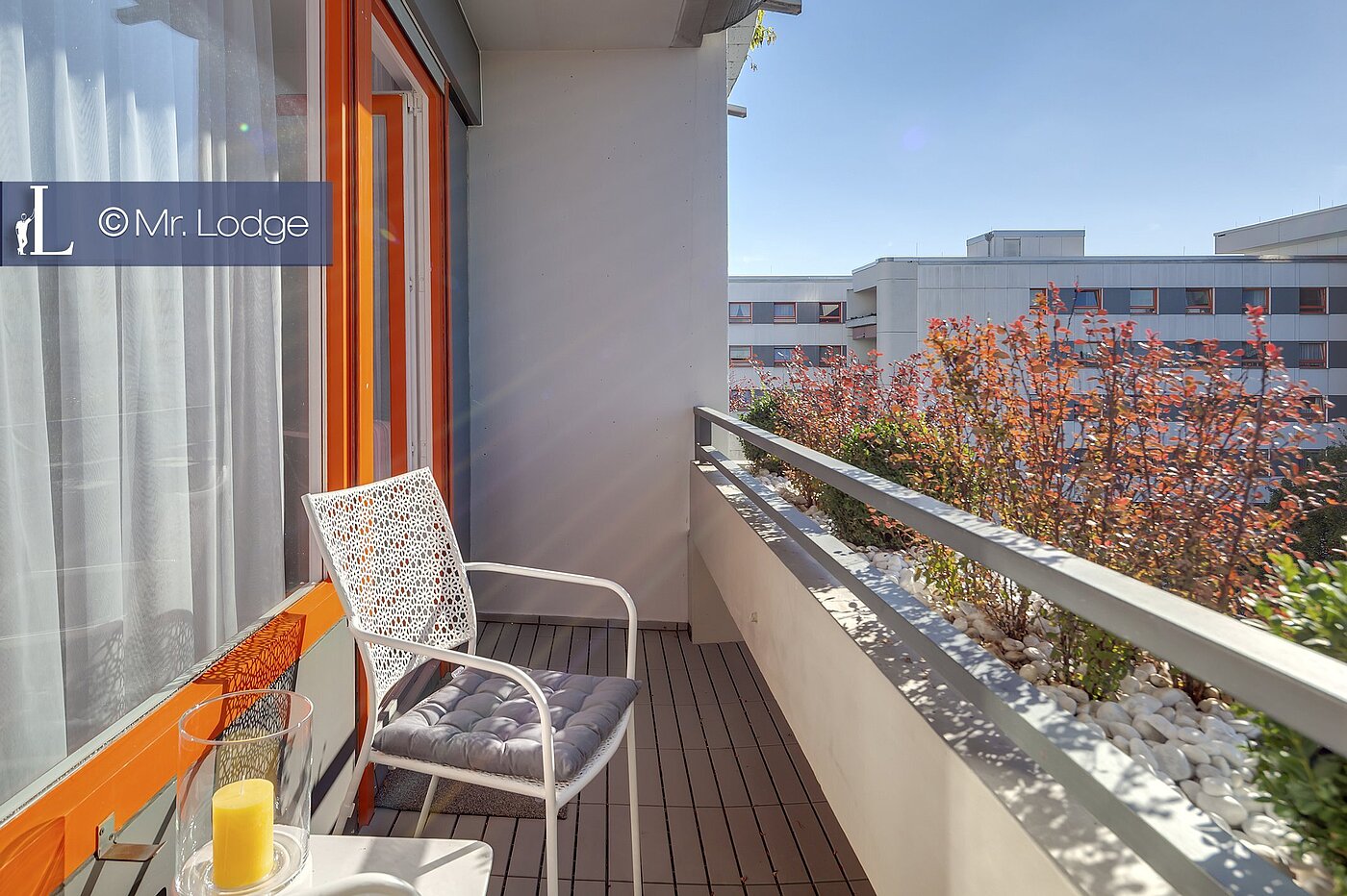 フラット 部屋数 4 部屋 | 1609ML4 | Blick vom Balkon