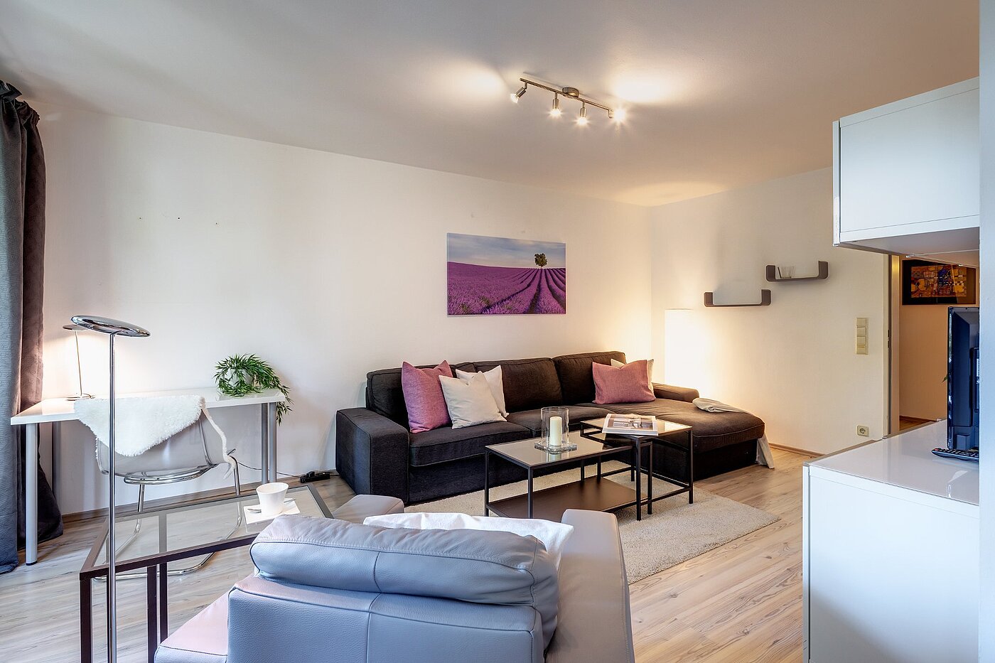 フラット 部屋数 2 部屋 | München-Nymphenburg | 2107ML3 | Sehr gemütliches Wohnzimmer...
