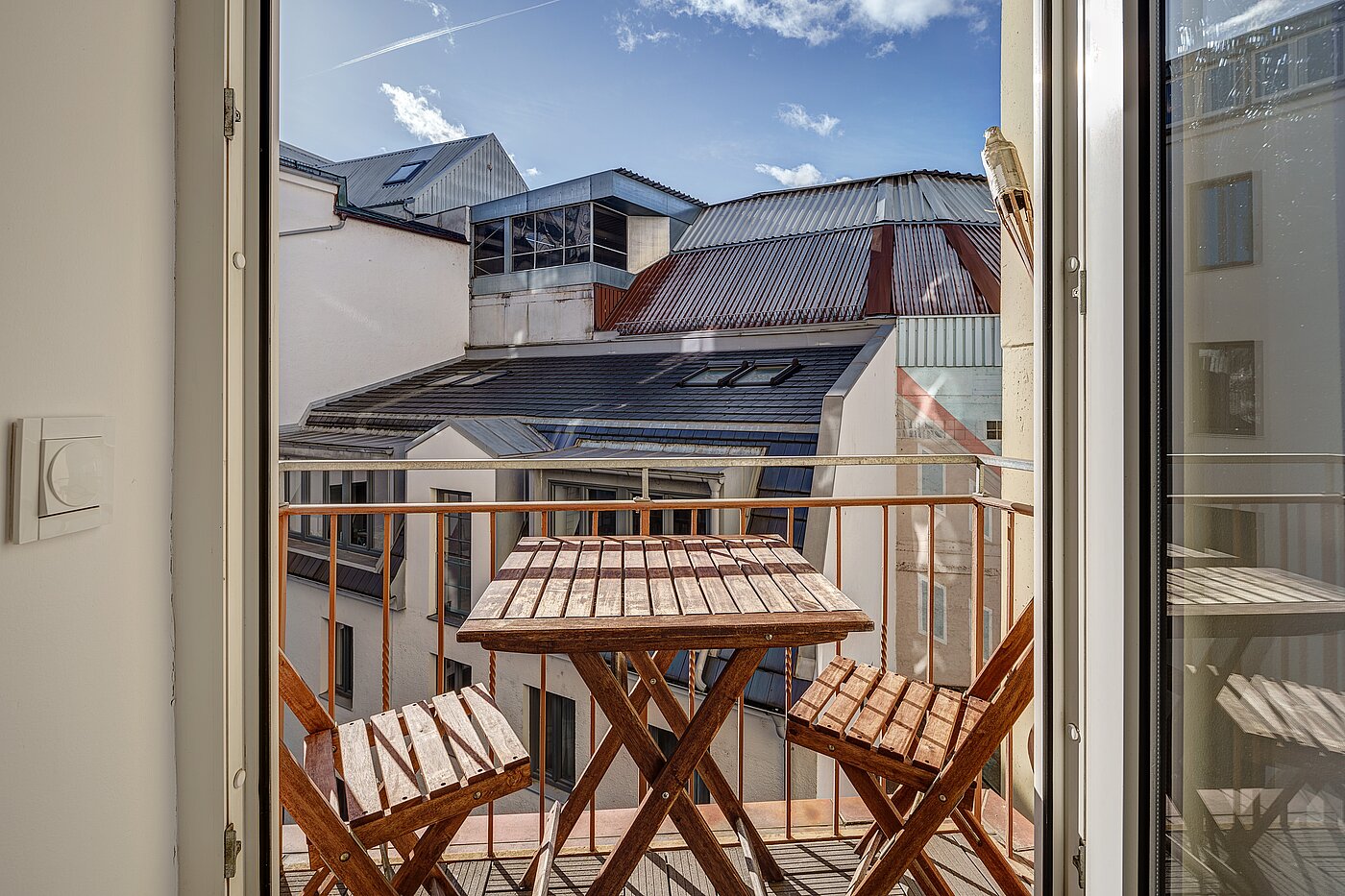 フラット 部屋数 1 部屋 | München-Altstadt | 2111ML04 | Sonniger Balkon