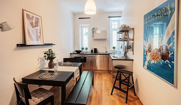 フラット 部屋数 1.5 部屋 | München-Neuhausen | 70473 | Wohnküche