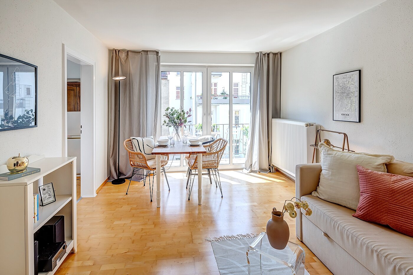 フラット 部屋数 1.5 部屋 | München-Schwabing | 70014