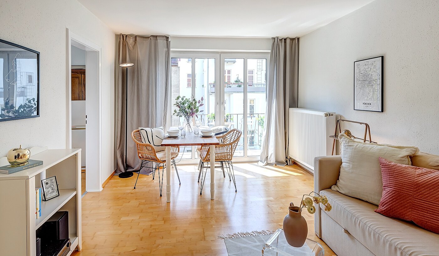 フラット 部屋数 1.5 部屋 | München-Schwabing | 70014