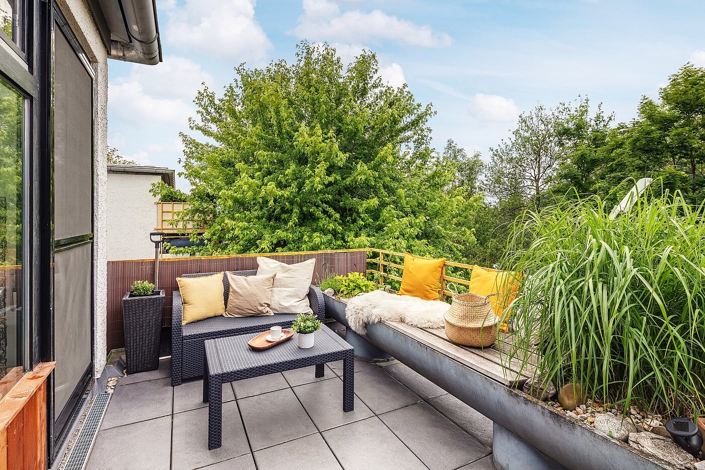 フラット 部屋数 2 部屋 | Karlsfeld | 1906ML2 | Terrasse mit...