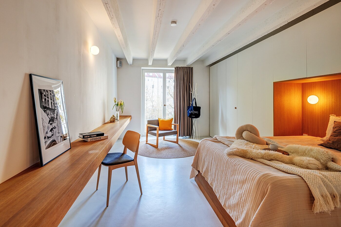 フラット 部屋数 2.5 部屋 | München-Au | 703111 | Schlafzimmer