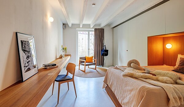 フラット 部屋数 2.5 部屋 | München-Au | 703111 | Schlafzimmer