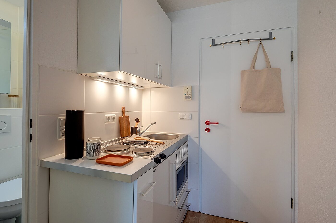 フラット 部屋数 1 部屋 | München-Trudering | 1903ML4 | Kitchenette