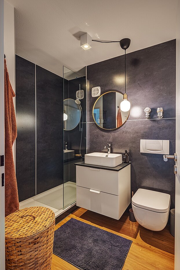 フラット 部屋数 1 部屋 | München-Maxvorstadt | 700022 | Elegantes Badezimmer