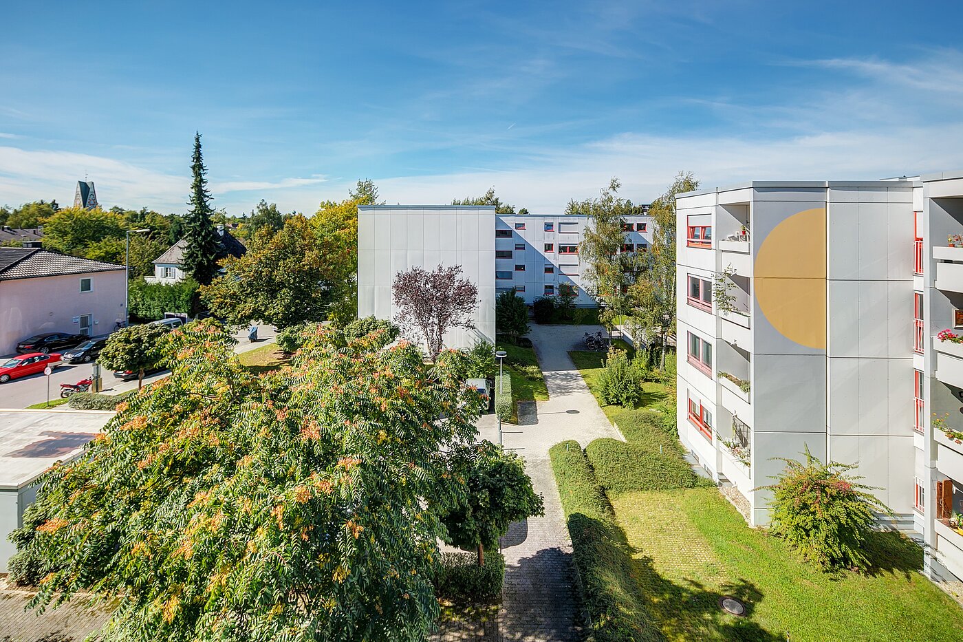 フラット 部屋数 2.5 部屋 | München-Hadern | 70393 | Ausblick von der Loggia