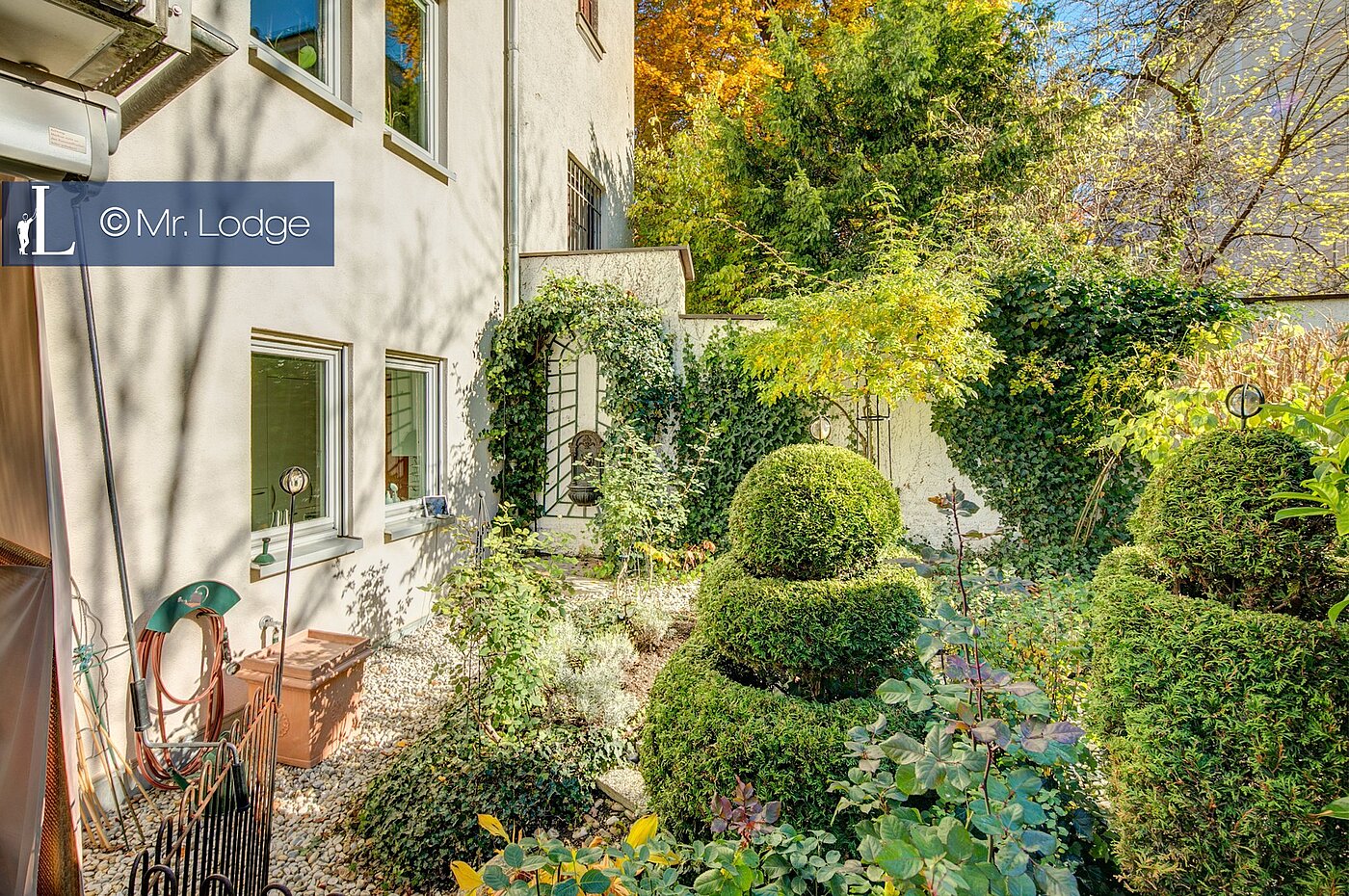 フラット 部屋数 2 部屋 | München-Schwabing | 1605ML1 | liebevoll gepflegter Garten