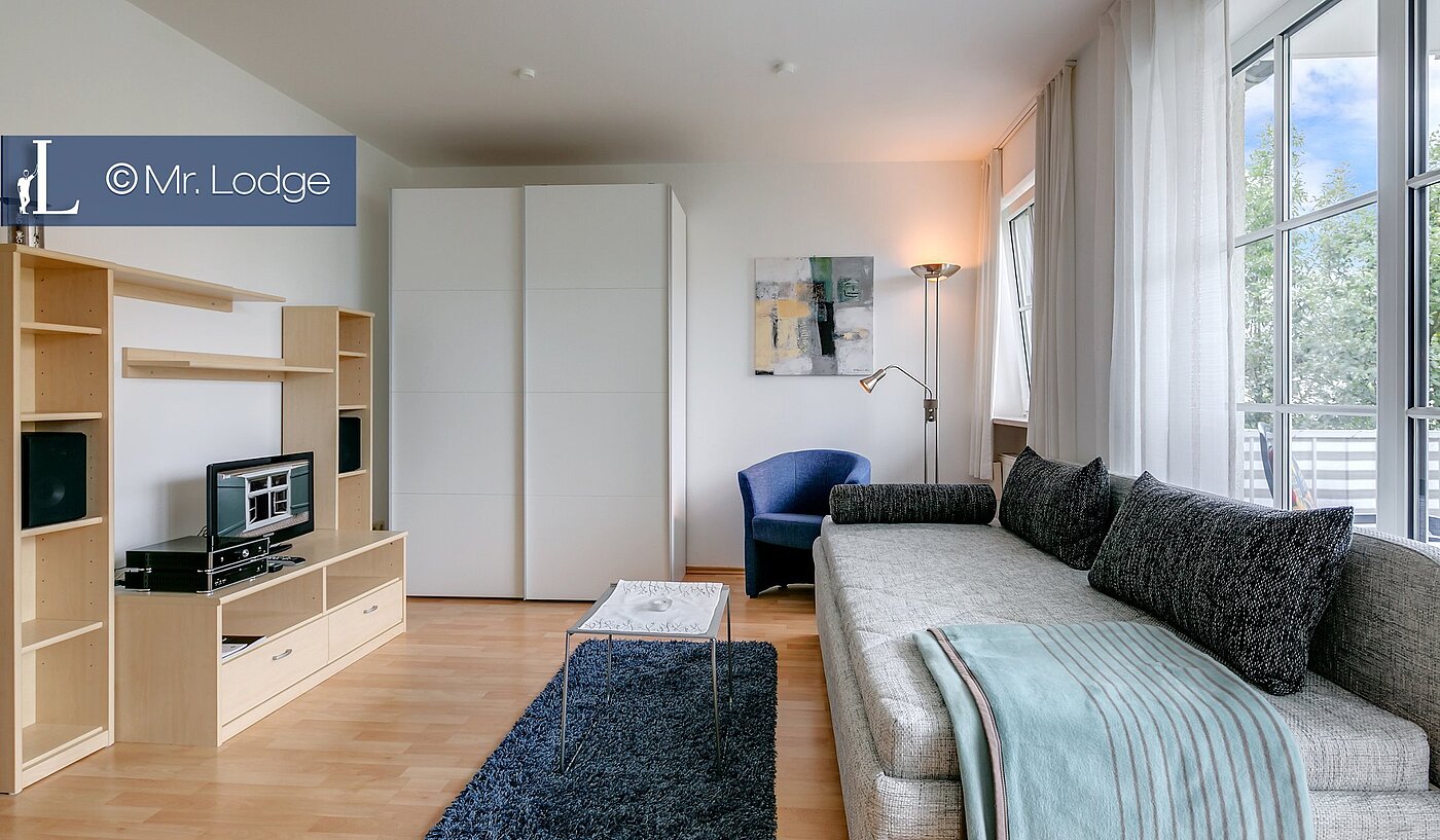 フラット 部屋数 1 部屋 | München-Untermenzing | 1802ML1 | Großer Wohn- Schlafbereich