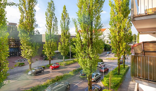 Apartment 部屋数 1 部屋 | München-Sendling | 70389 | Ausblick Balkon