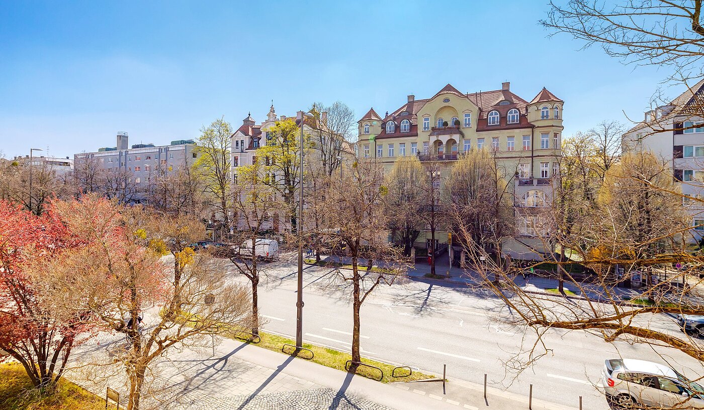 フラット 部屋数 2 部屋 | München-Neuhausen | 2003ML5 | Blick auf die Nymphenburger