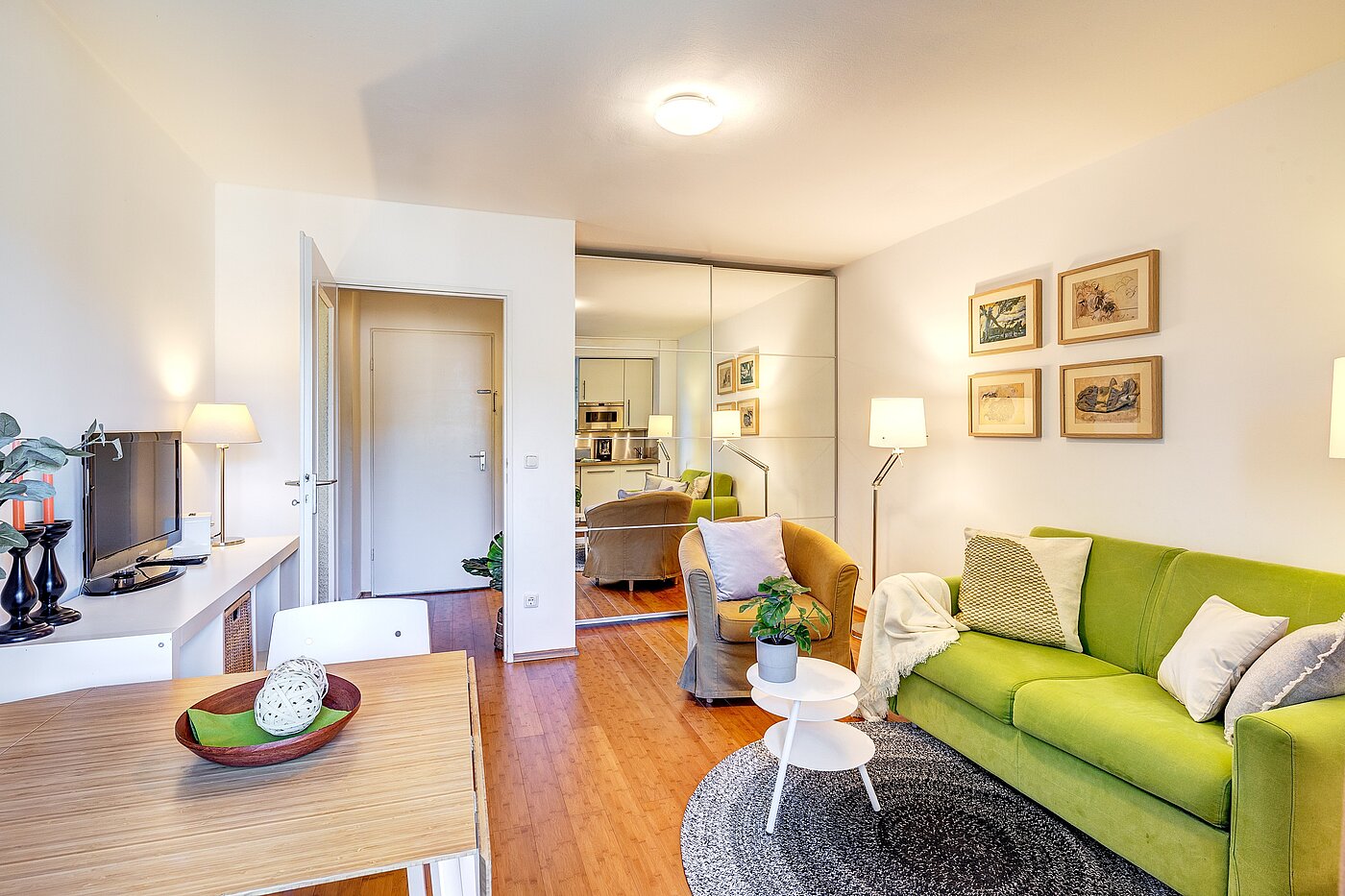 フラット 部屋数 1 部屋 | München-Schwabing | 2210ML3 | Schlafen