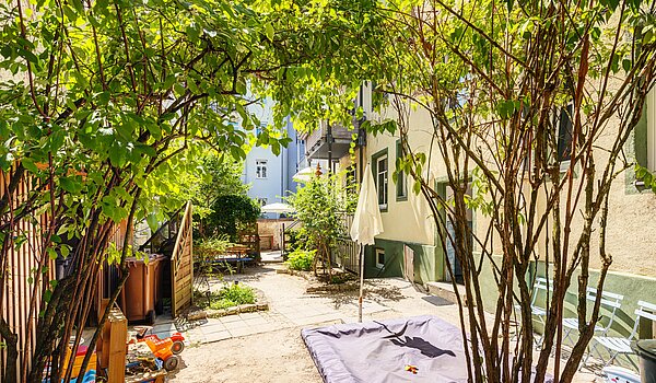 フラット 部屋数 1.5 部屋 | München-Neuhausen | 70473 | Einladender Innenhof