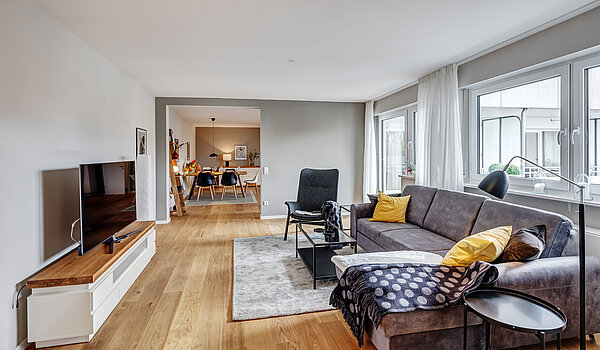フラット 部屋数 4 部屋 | München-Au | 70423 | Wohnzimmer