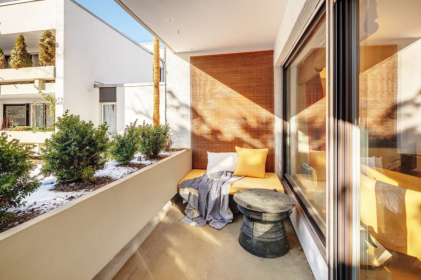 フラット 部屋数 2 部屋 | München-Nymphenburg | 2101ML6 | ...gemütlichen Süd/West Loggia