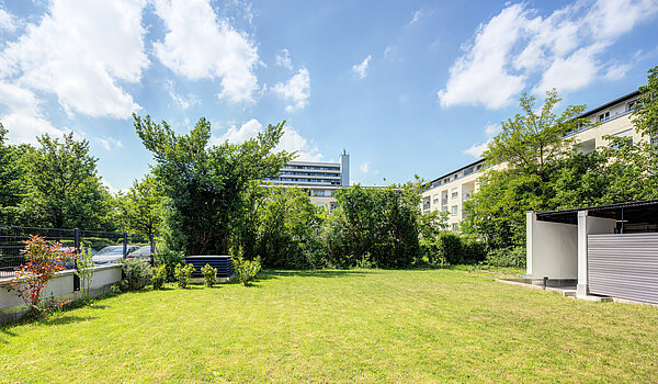 フラット 部屋数 2 部屋 | München-Sendling-Westpark | 70413 | Gemeinsamer Garten