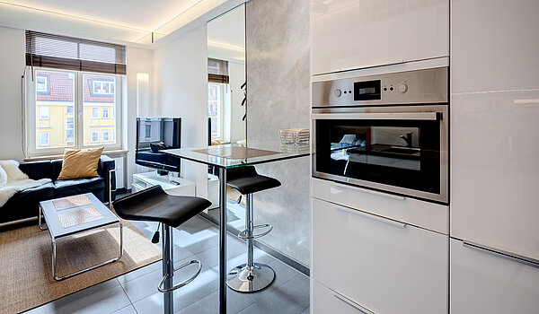 フラット 部屋数 2 部屋 | München-Au | 70387 | Wohnen/Kochen