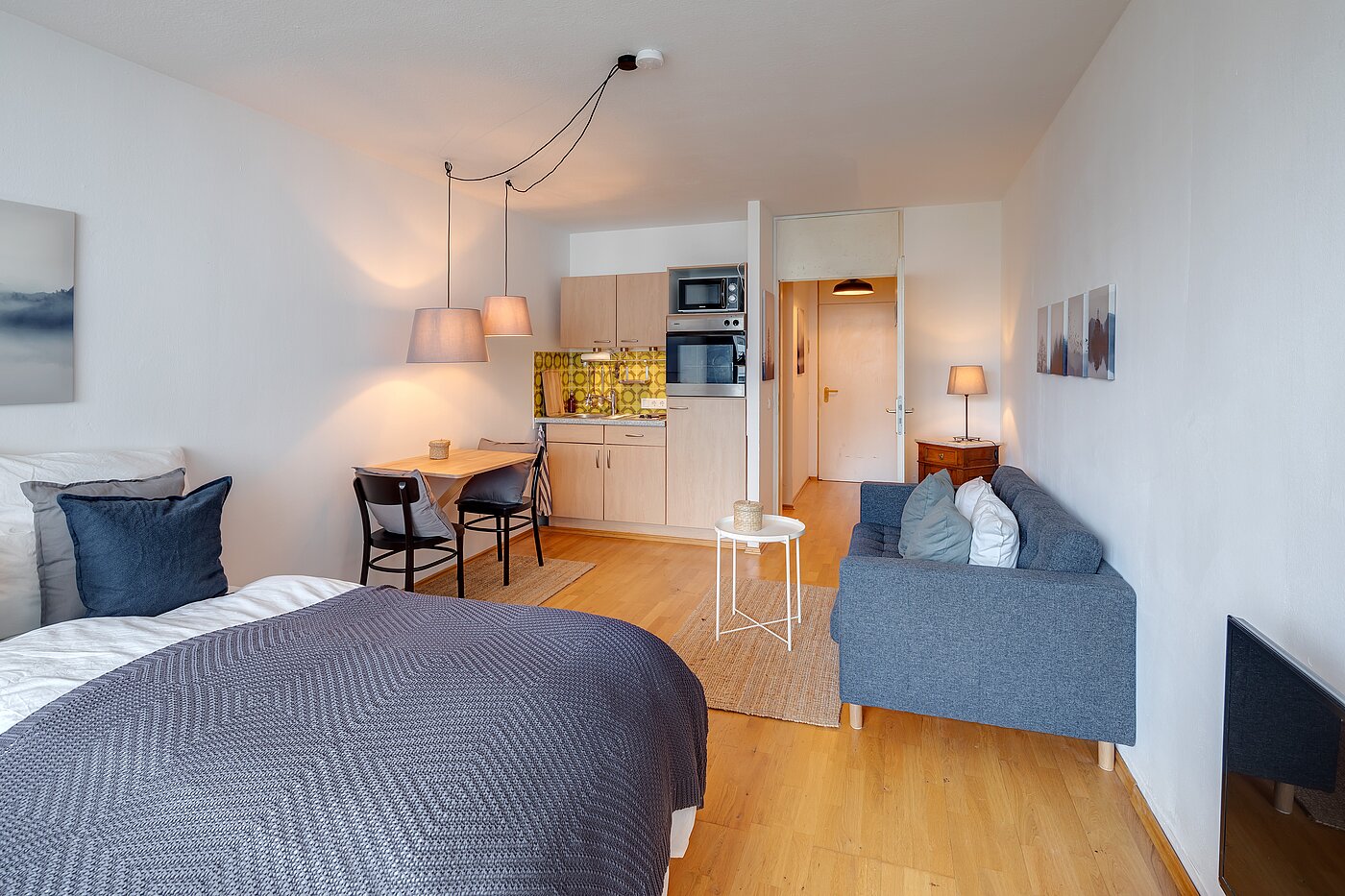 フラット 部屋数 1 部屋 | München-Au | 2211ML1 | ...Schlafbereich