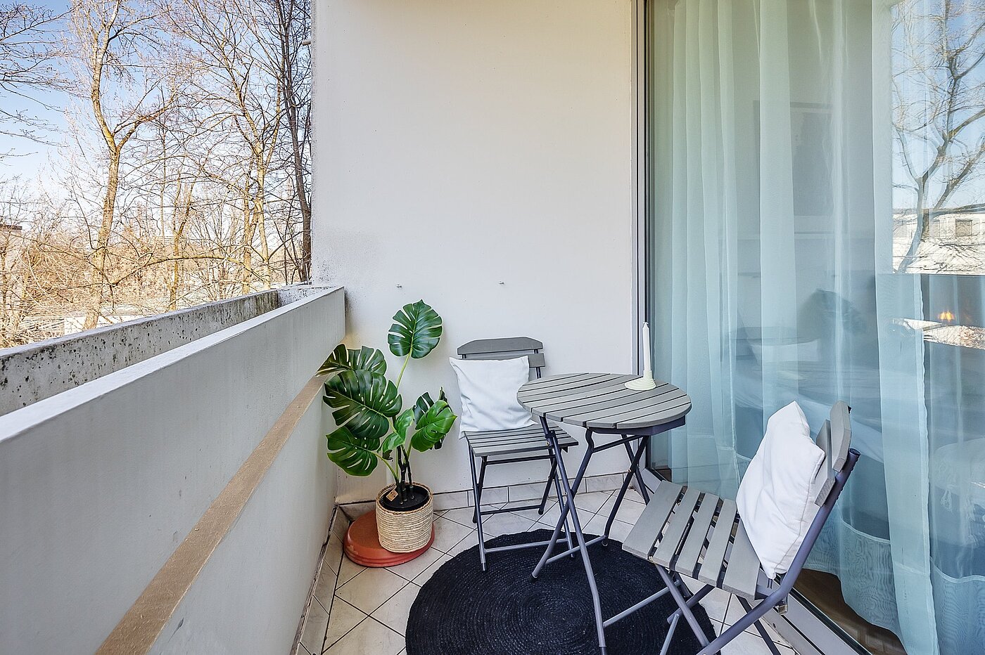 フラット 部屋数 1 部屋 | München-Bogenhausen | 2103ML6 | Ein schönes Eck im Freien