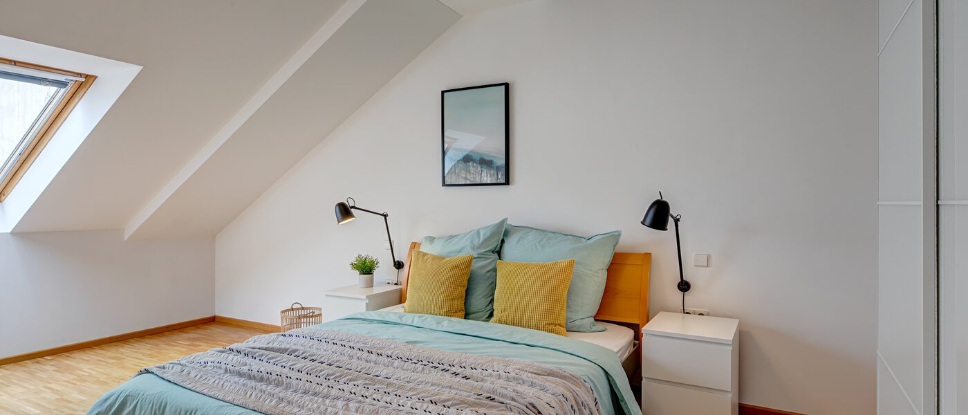 ペントハウス München Maxvorstadt - Museumsviertel 01 3.　寝室 1