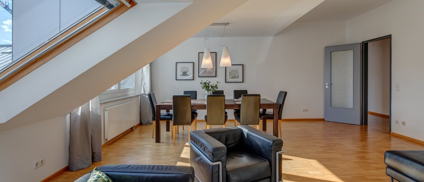 ペントハウス München Maxvorstadt - Museumsviertel 03 リビングエリア 1