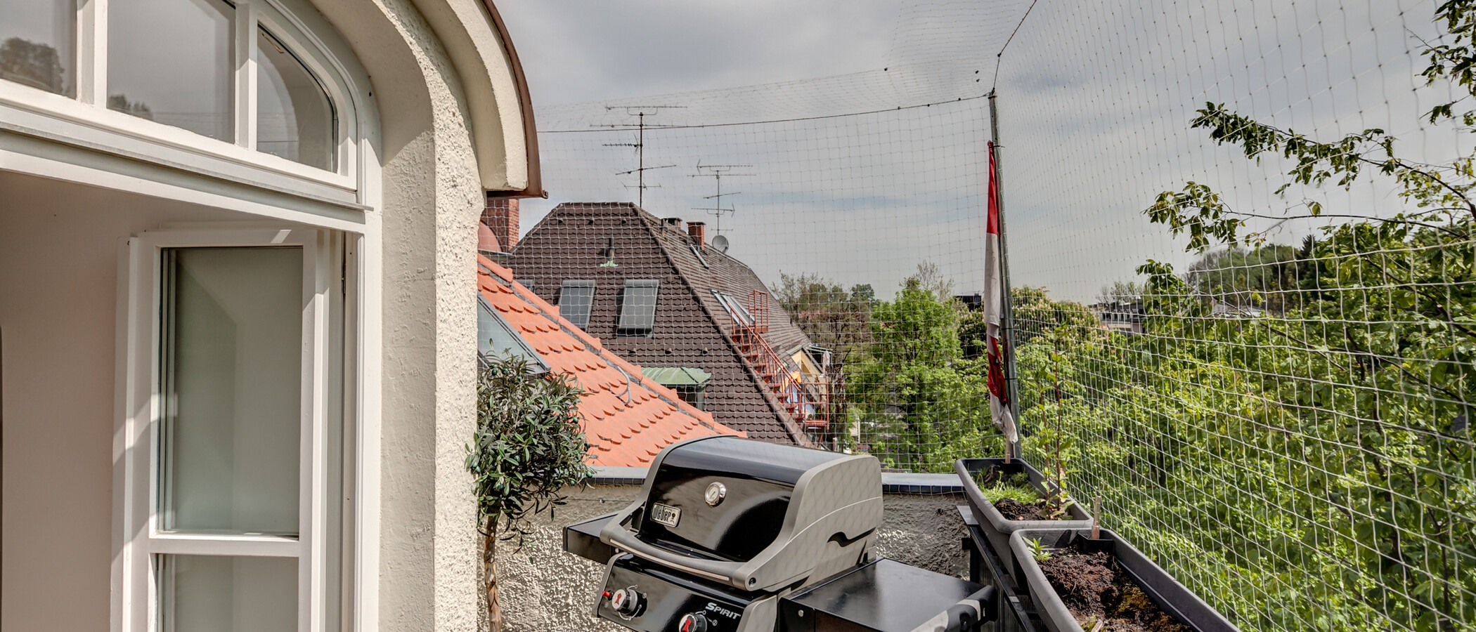 複層住宅 München Schwabing (rechts der Leopoldstraße) 04 物件からの眺め 10012