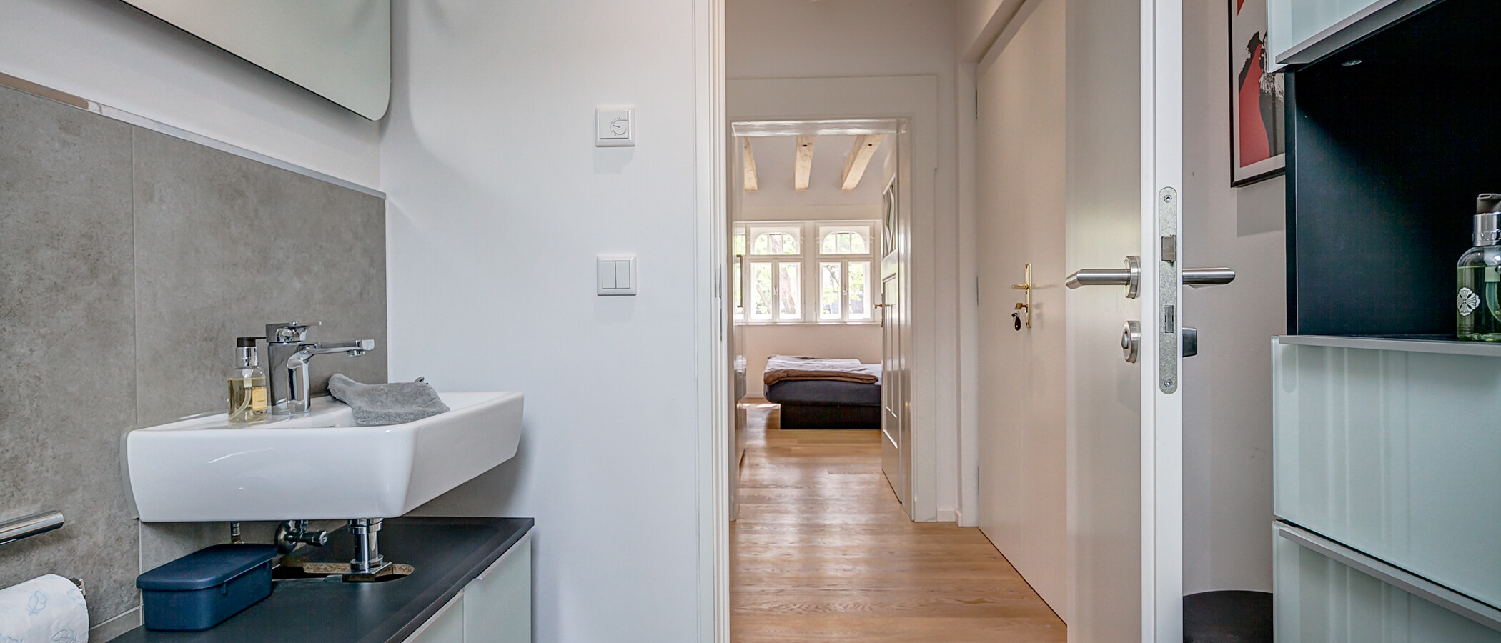 複層住宅 München Schwabing (rechts der Leopoldstraße) 03 ゲスト用 WC 10012