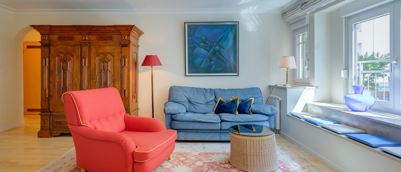 マンション München Neuhausen 04 リビングルーム 10045