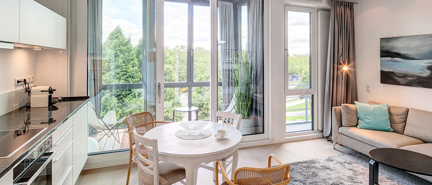 マンション München Schwabing-West (rund um den Hohenzollernplatz) 02 リビングルーム 10046