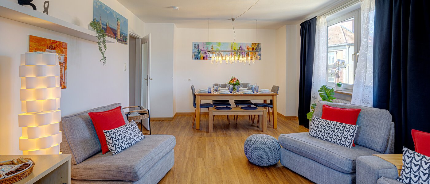 マンション München Lehel 05 リビングエリア 10088