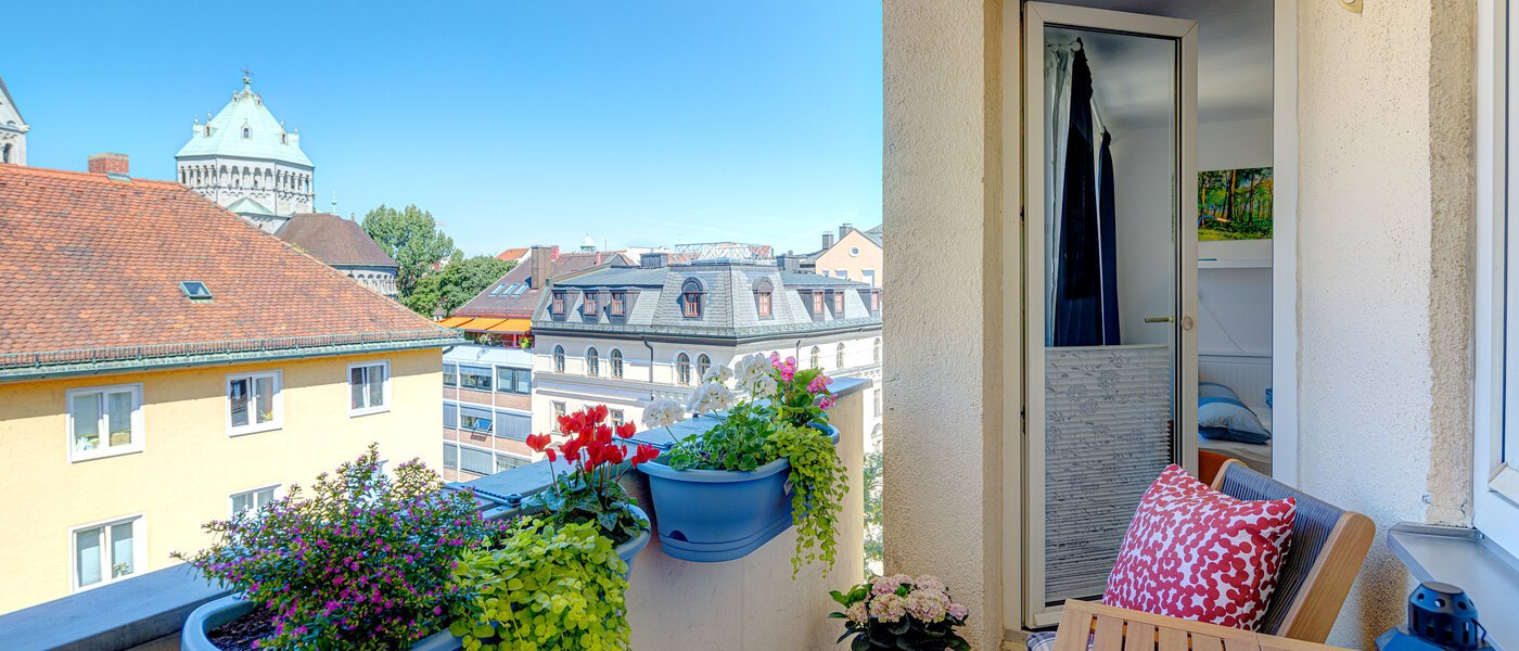 マンション München Lehel 02 1ベランダ 10088