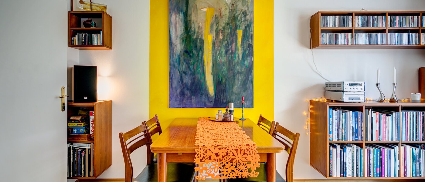 テラスハウス München Fasangarten 05 リビングルーム 10099