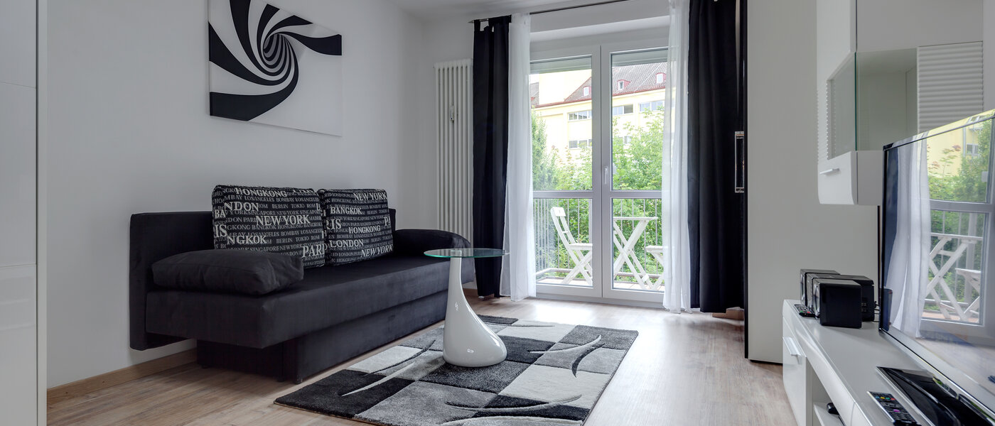 マンション München Obersendling 01 リビングルーム 10120