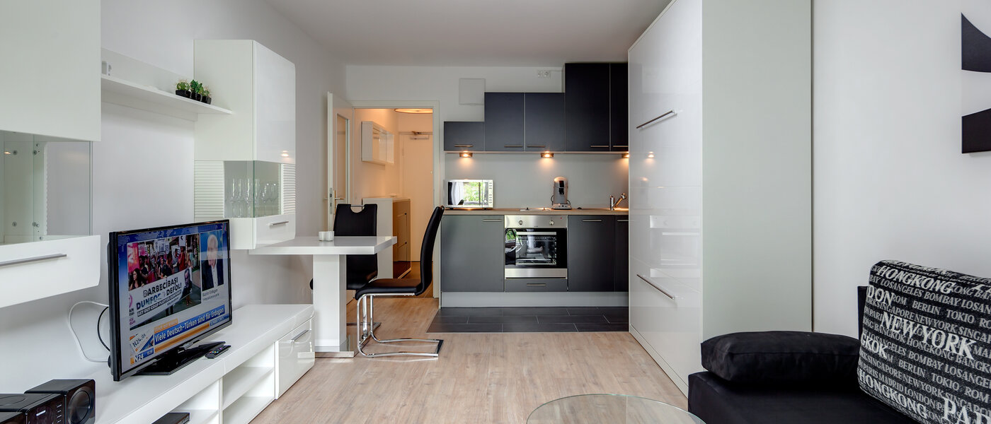 マンション München Obersendling 04 リビングルーム 10120