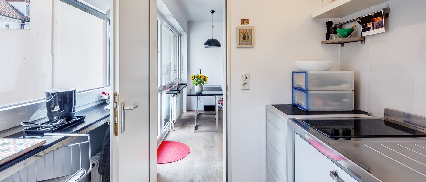 マンション München Schwabing-West (rund um den Hohenzollernplatz) 03 キッチン 10175