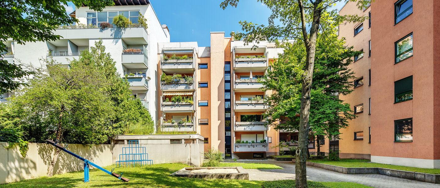 マンション München Schwabing-West (rund um den Hohenzollernplatz) 02 中庭向き 10175