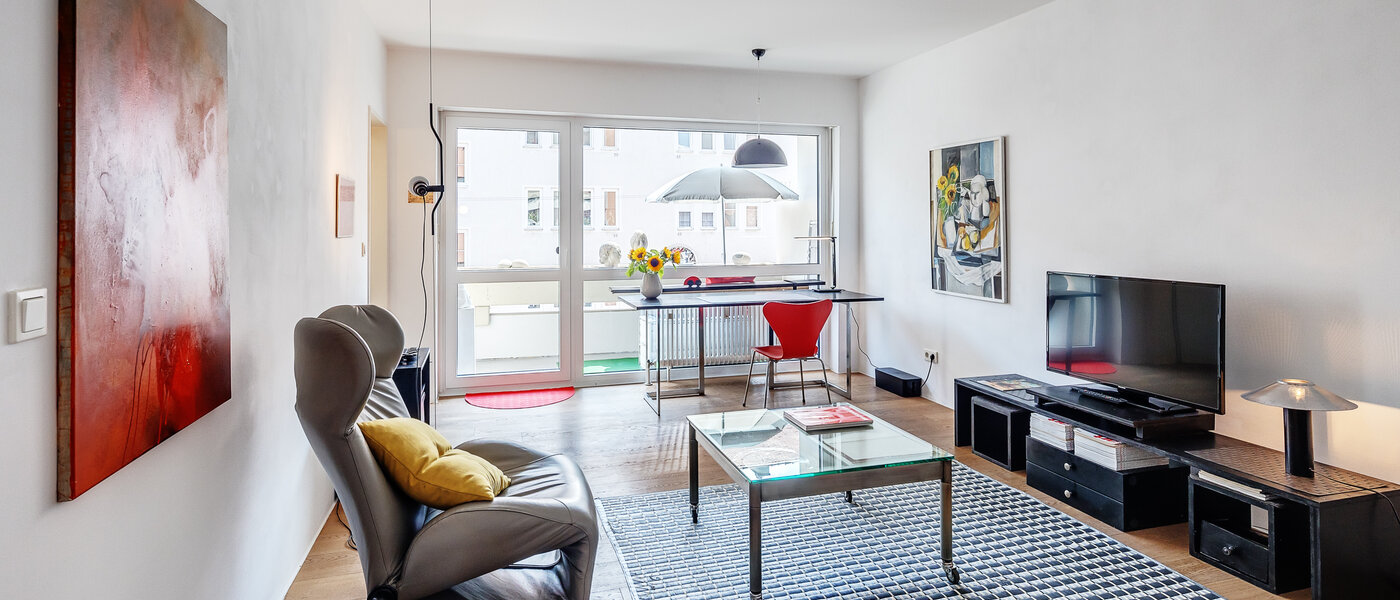 マンション München Schwabing-West (rund um den Hohenzollernplatz) 01 リビングエリア 10175