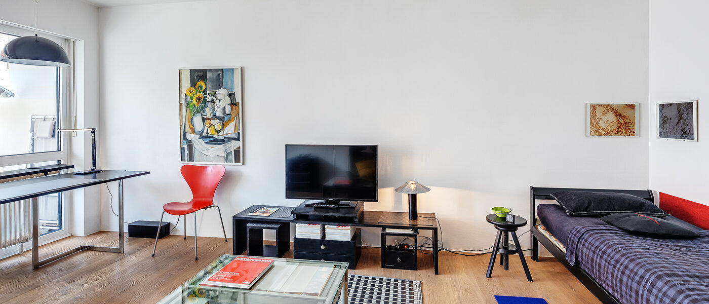 マンション München Schwabing-West (rund um den Hohenzollernplatz) 05 リビングエリア 10175