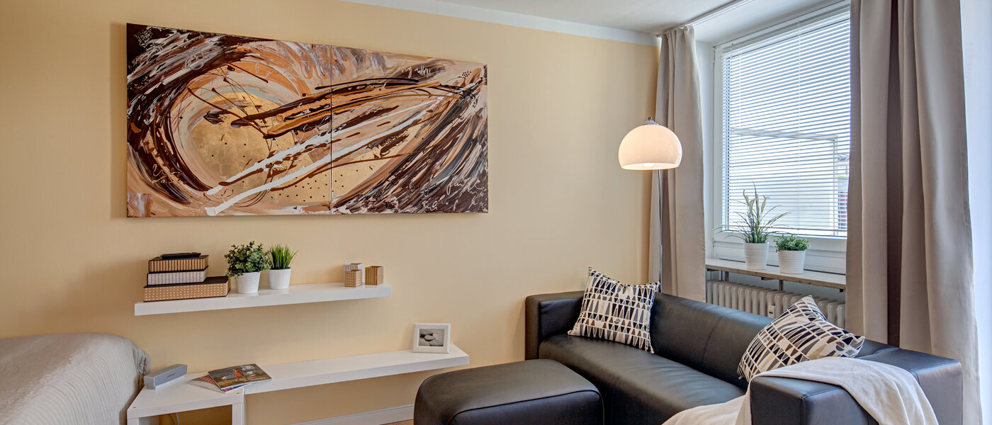 マンション München Neuhausen 04 リビングルーム 10177