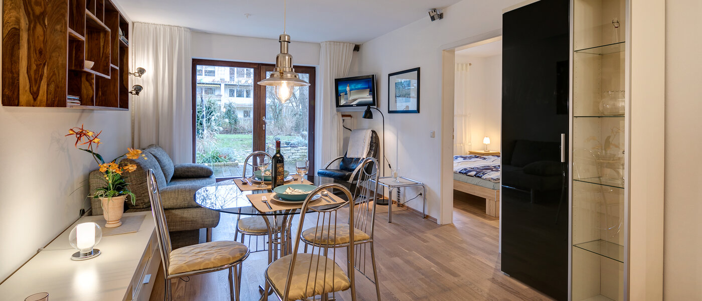 マンション München Nymphenburg-Gern 02 リビングルーム 10196