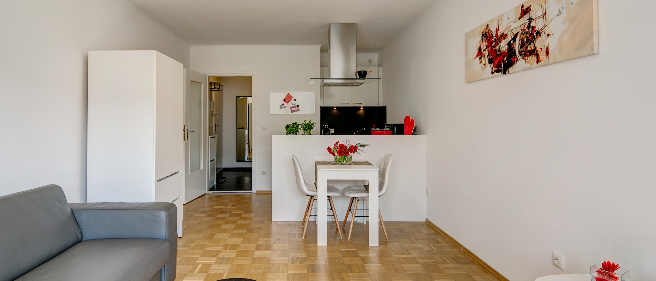 マンション München Obergiesing 03 リビングルーム 10202