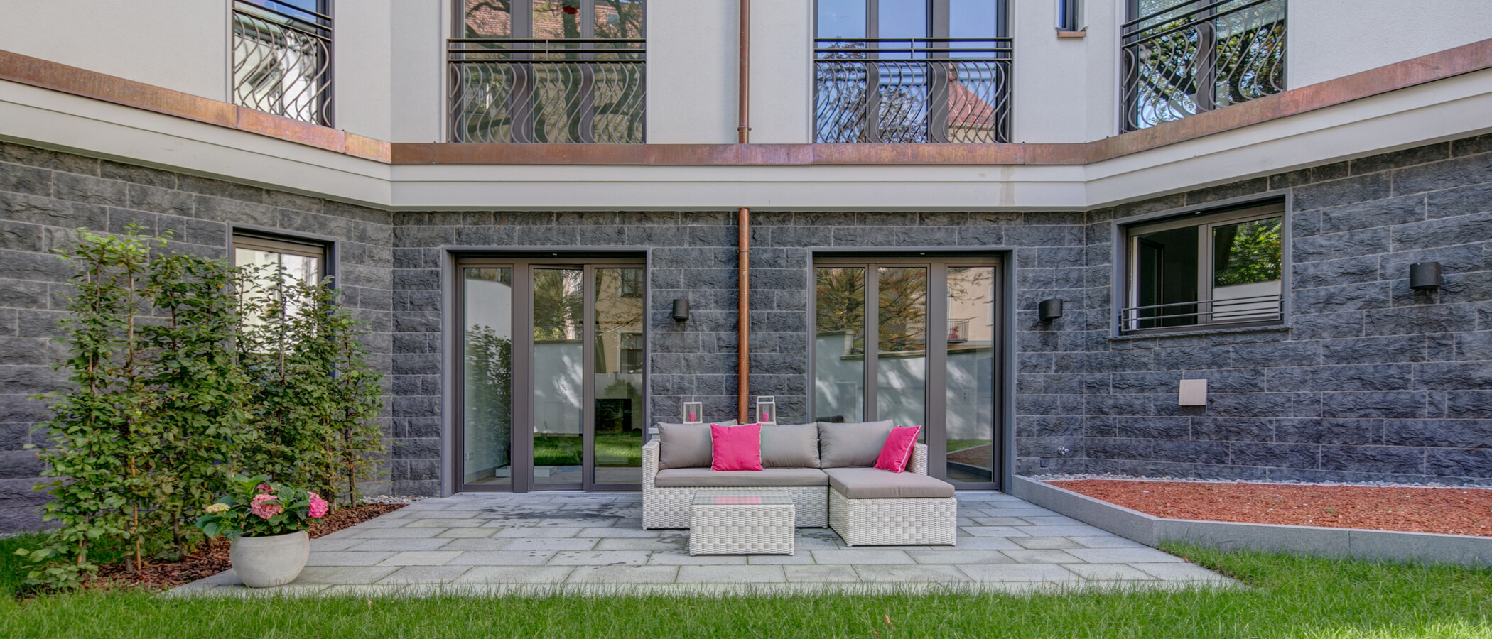 マンション München Lehel 01 テラス・ポーチ 10209