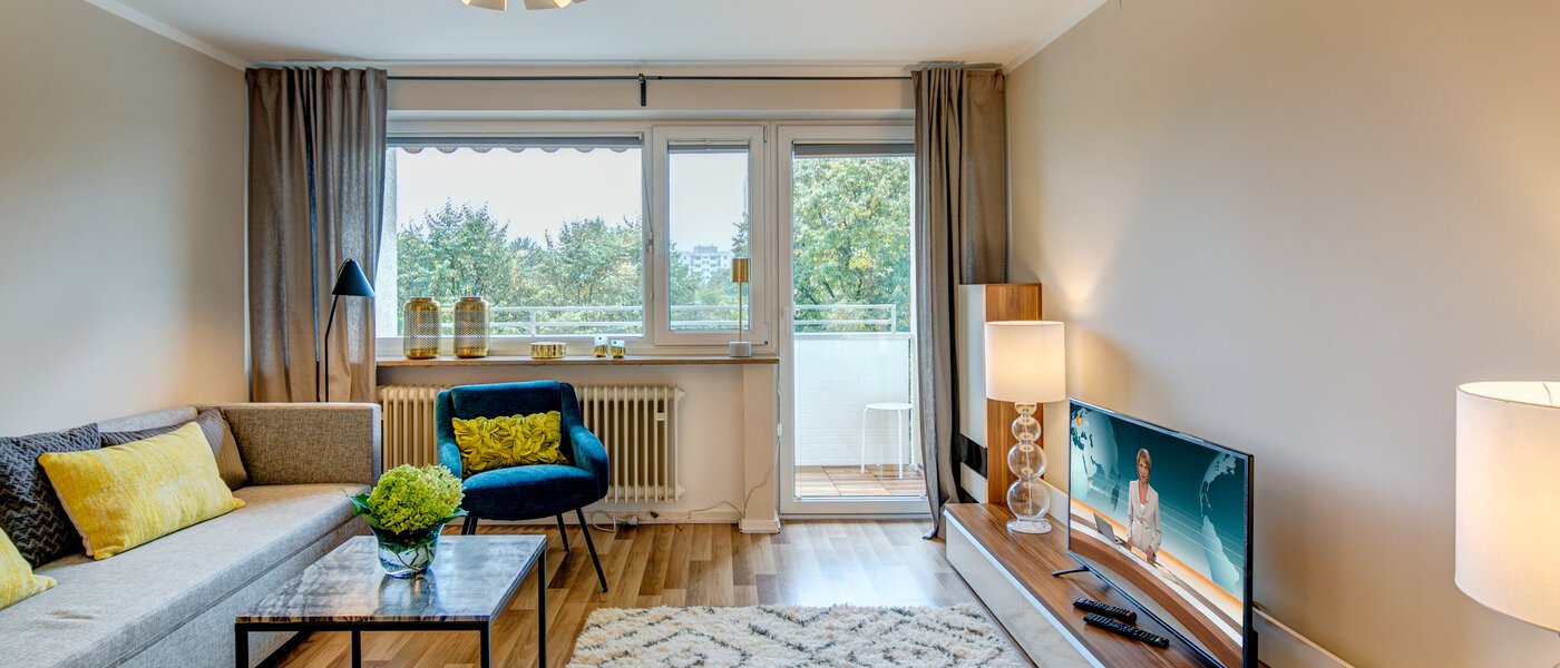 マンション München Englschalking 01 リビングルーム 10225