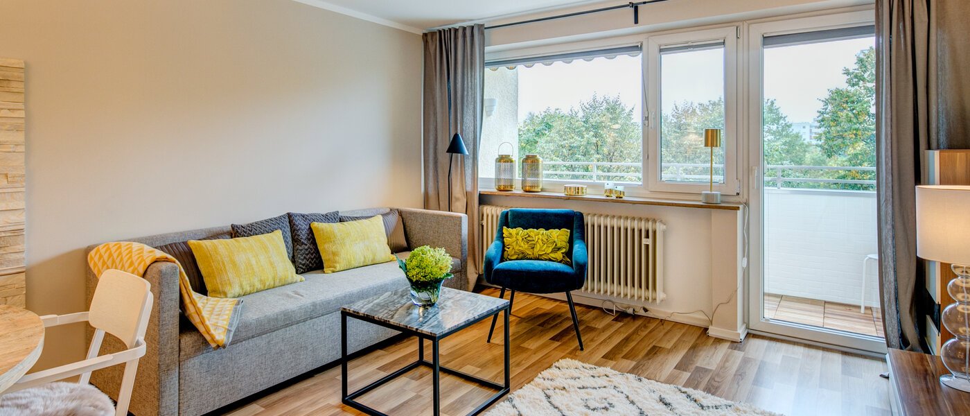 マンション München Englschalking 02 リビングルーム 10225