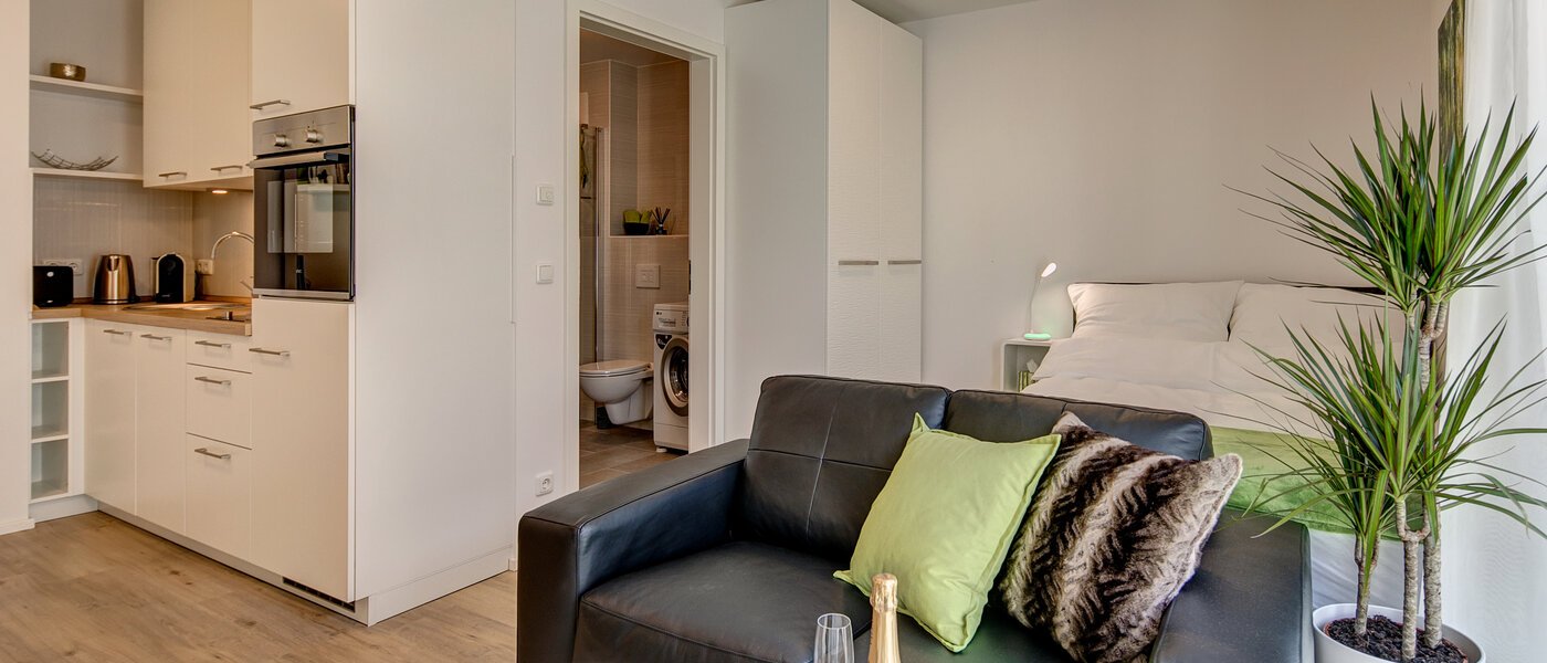 アパルトマン München Moosach 03 リビングルーム 10242