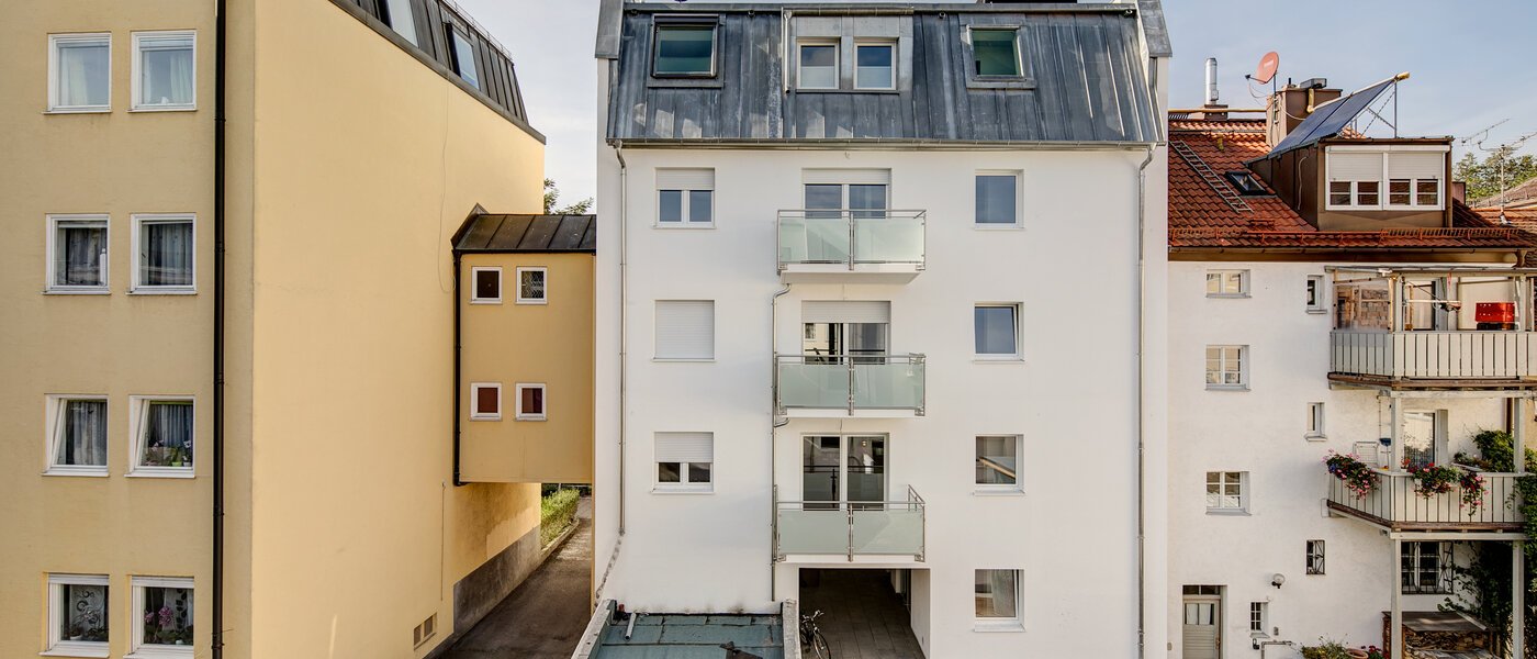 アパルトマン München Moosach 02 物件からの眺め 10242