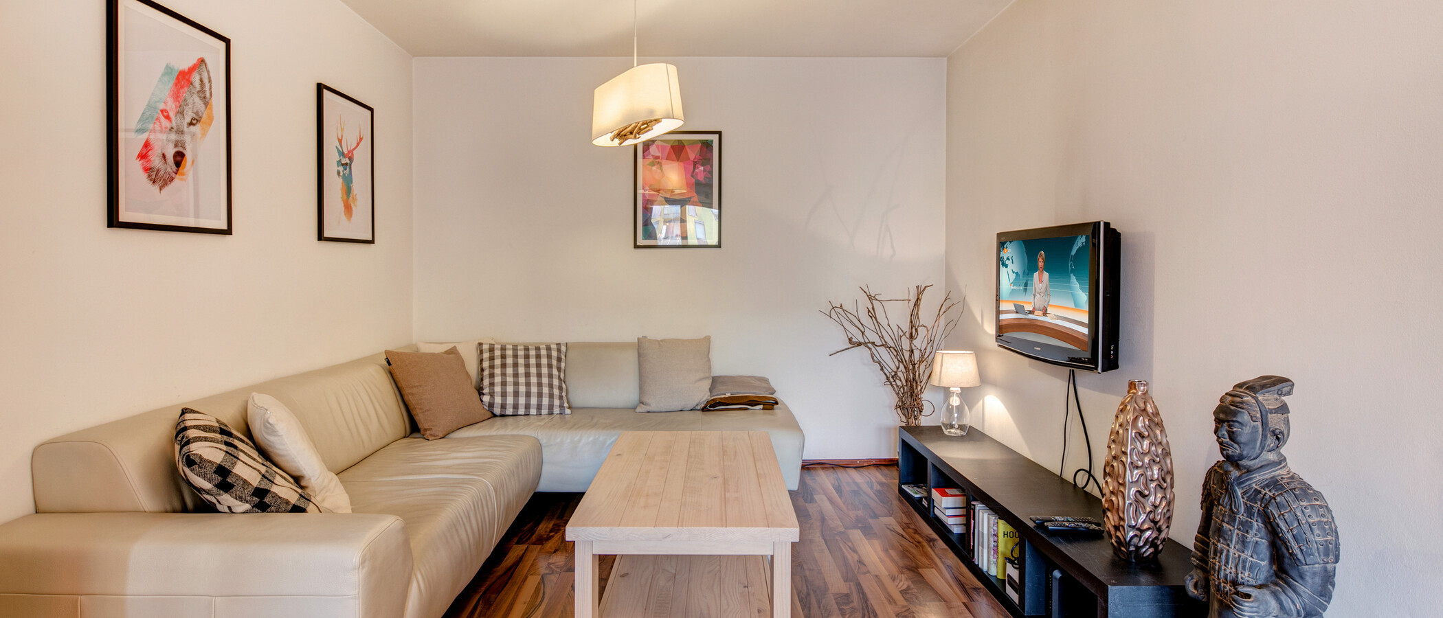 マンション München Parkstadt Schwabing 01 リビングルーム 10278