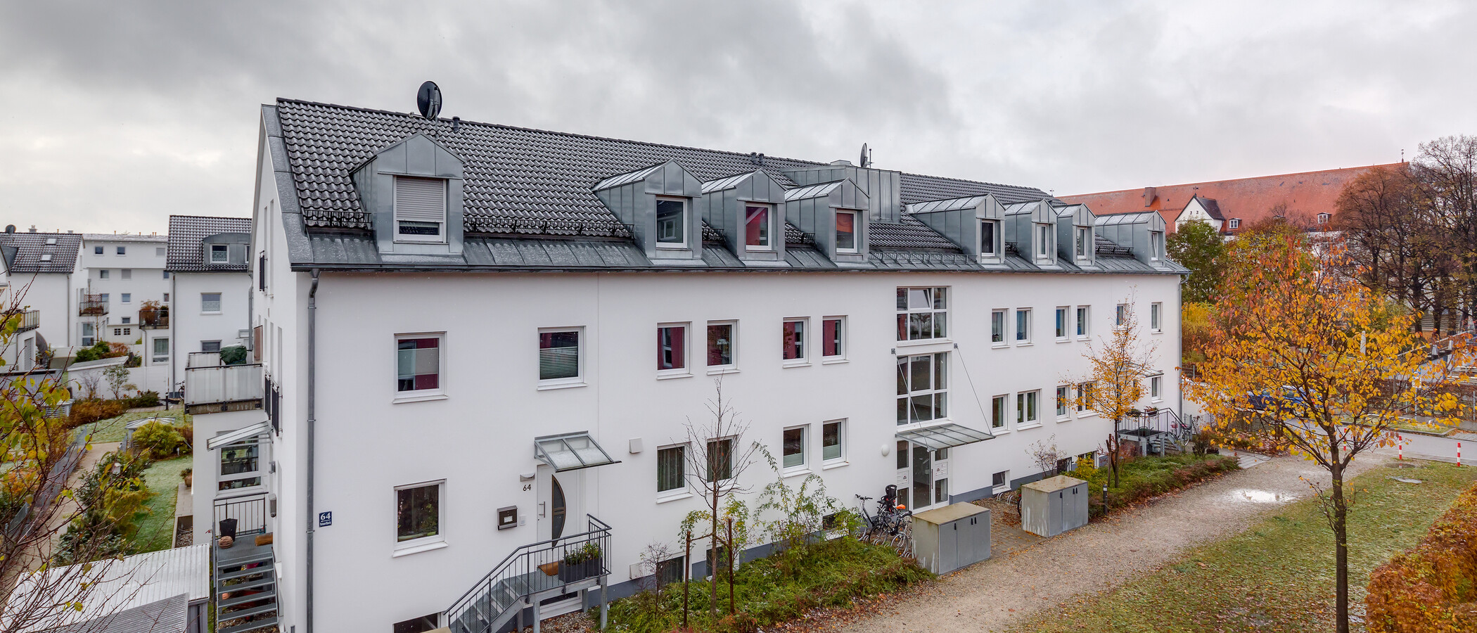 アティック・フラット（屋根裏） München Trudering 02 物件からの眺め 10283